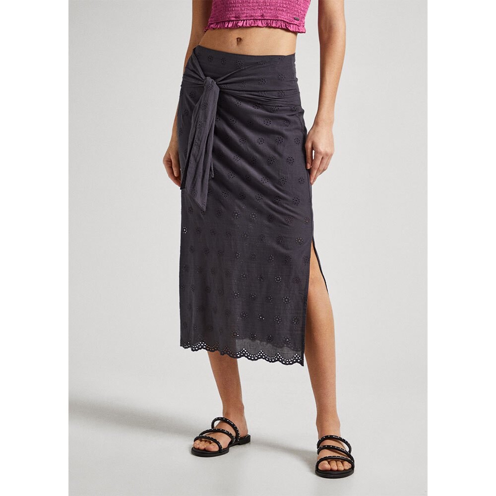 

Юбка Pepe Jeans Darlene Long, серый