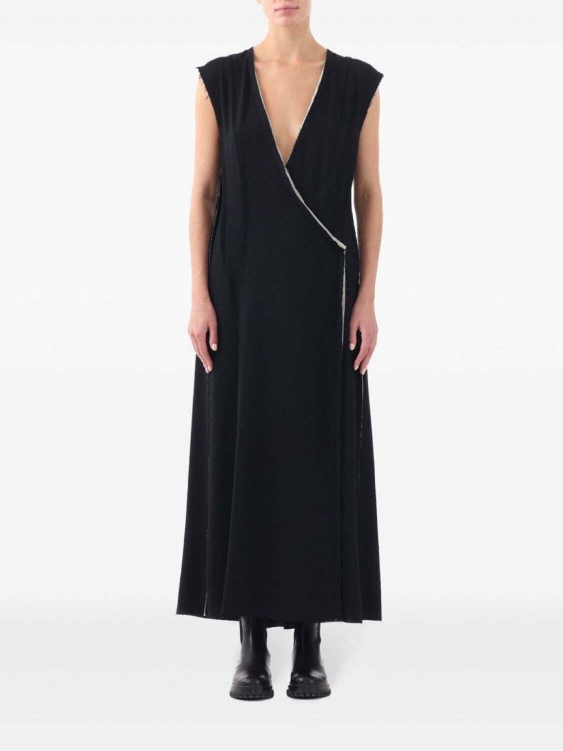 

Jason Wu Collection платье с глубоким V-образным вырезом, черный