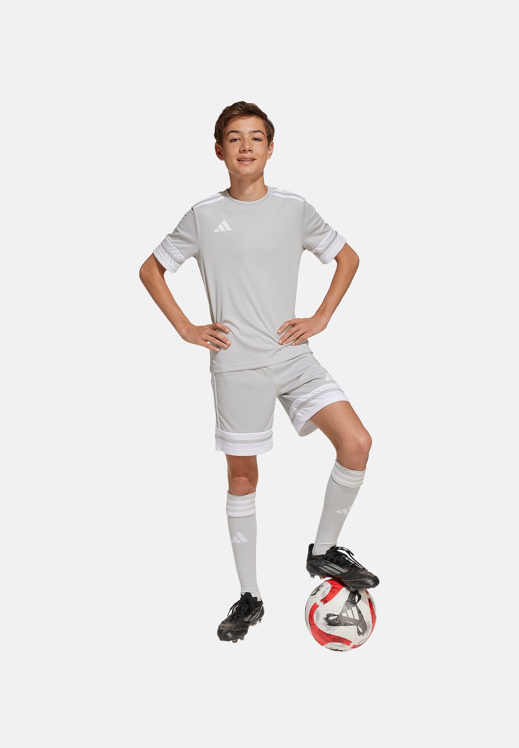 

Спортивная футболка SQUADRA SHORT SLEEVE adidas Performance, серый
