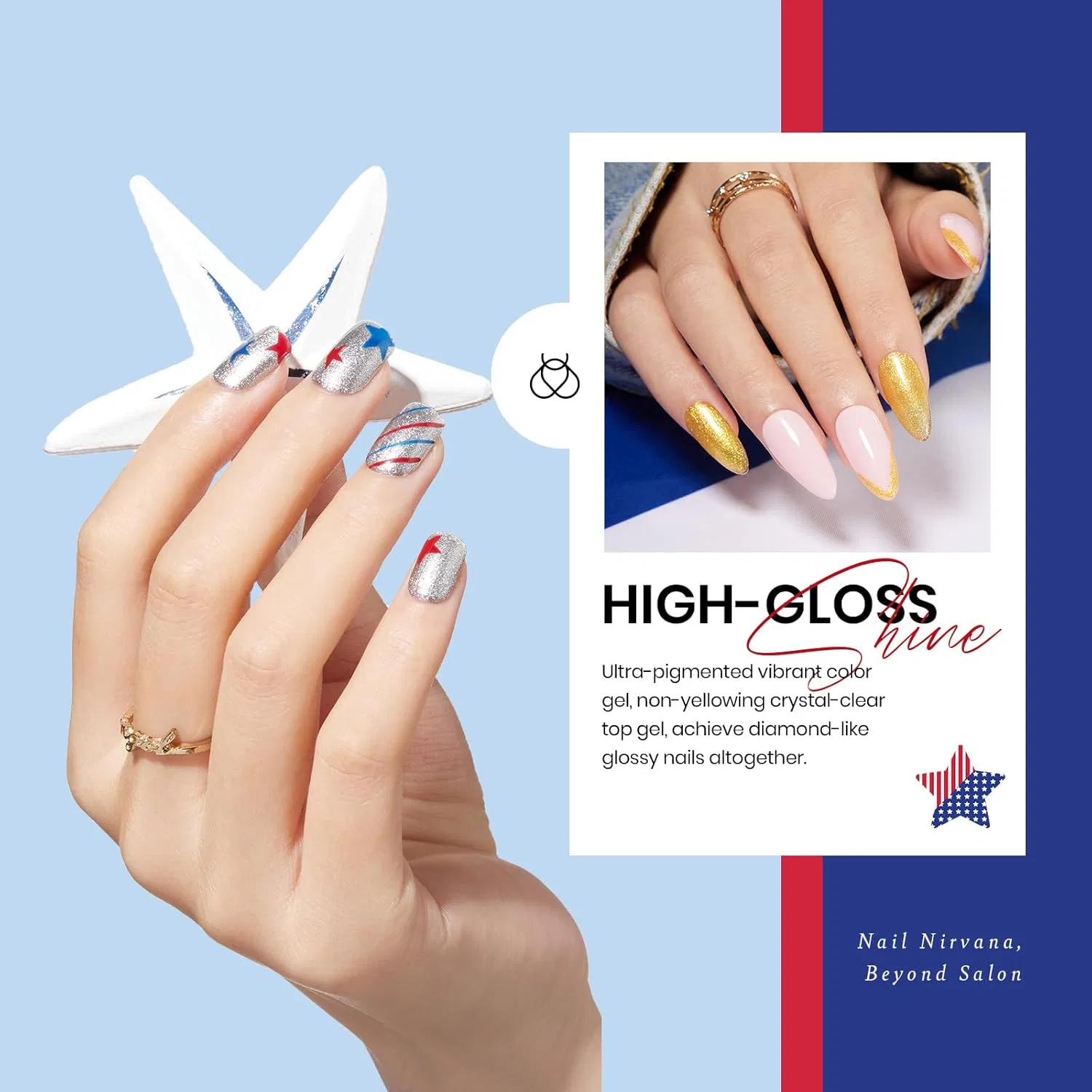 Набор гель-лаков Beetles из 20 цветов с глянцевым и матовым топом Beetles Gel Polish — фото 4