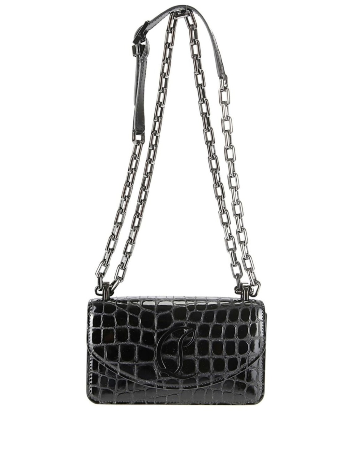 

Christian Louboutin мини-сумка Loubi54 через плечо, черный