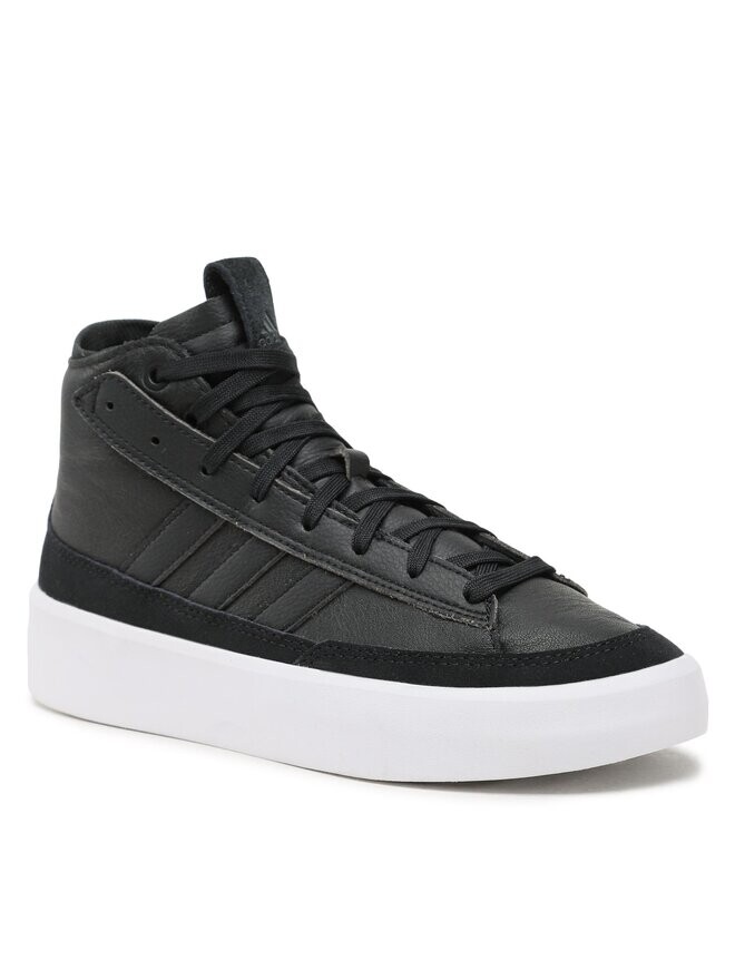 Кроссовки Znsored Hi Prem Leather adidas, черный — фото 2