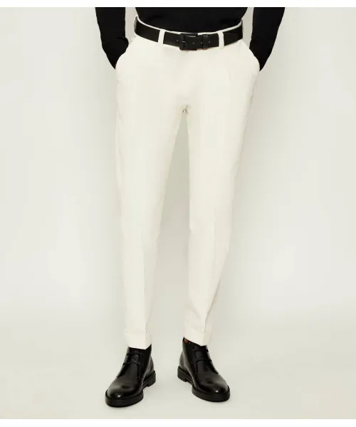 

Вельветовые брюки раздельные Slim fit Tiger Of Sweden, бежевый