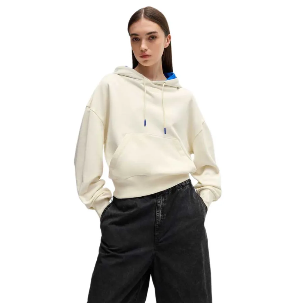 

Худи HUGO Cropped B 2 10258043, белый