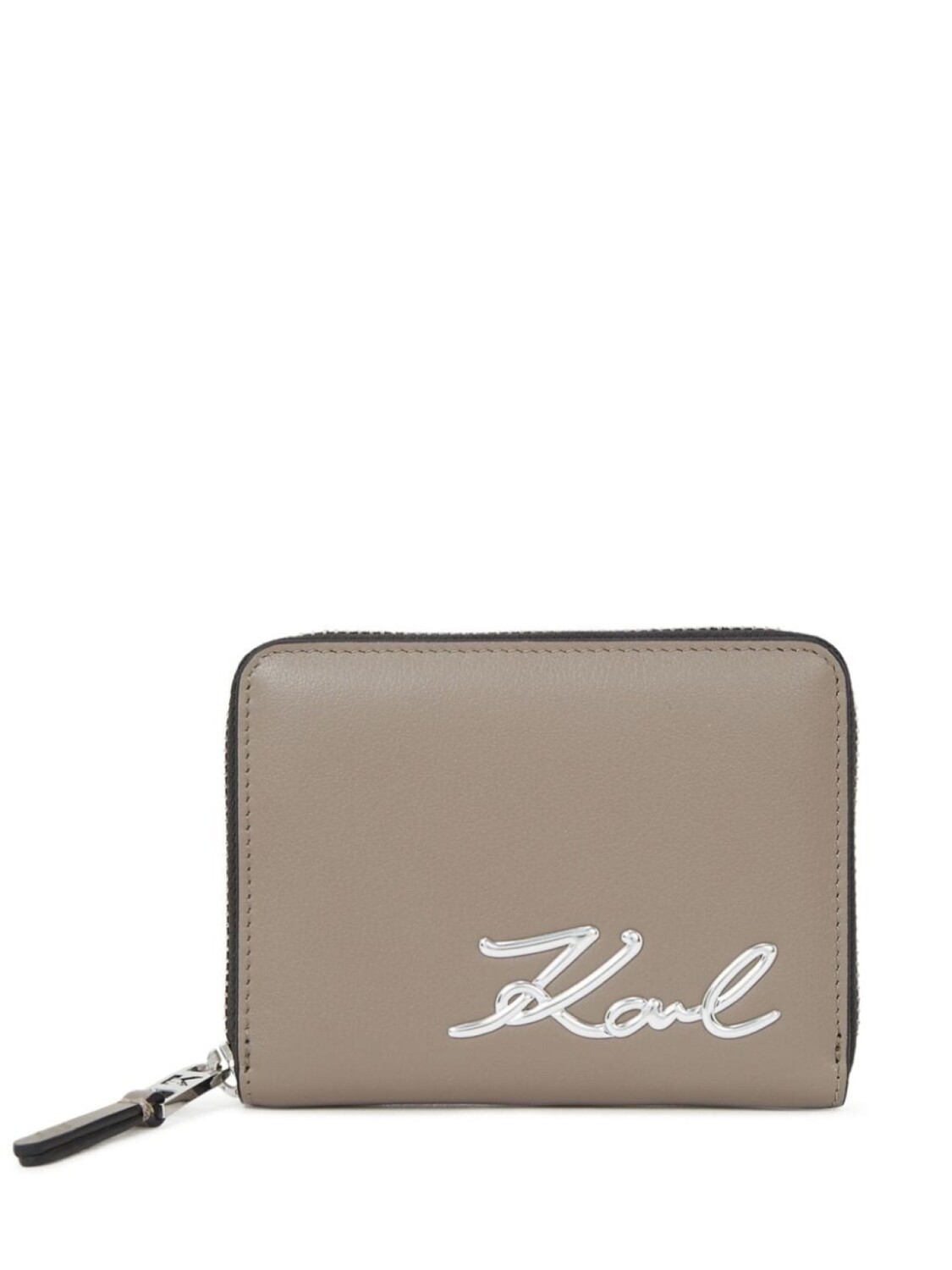 

Karl Lagerfeld кошелек K/Signature на молнии, нейтральный цвет