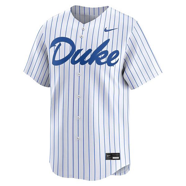 Бейсбольная футболка мужская white duke blue devils home college limited Nike — фото 3
