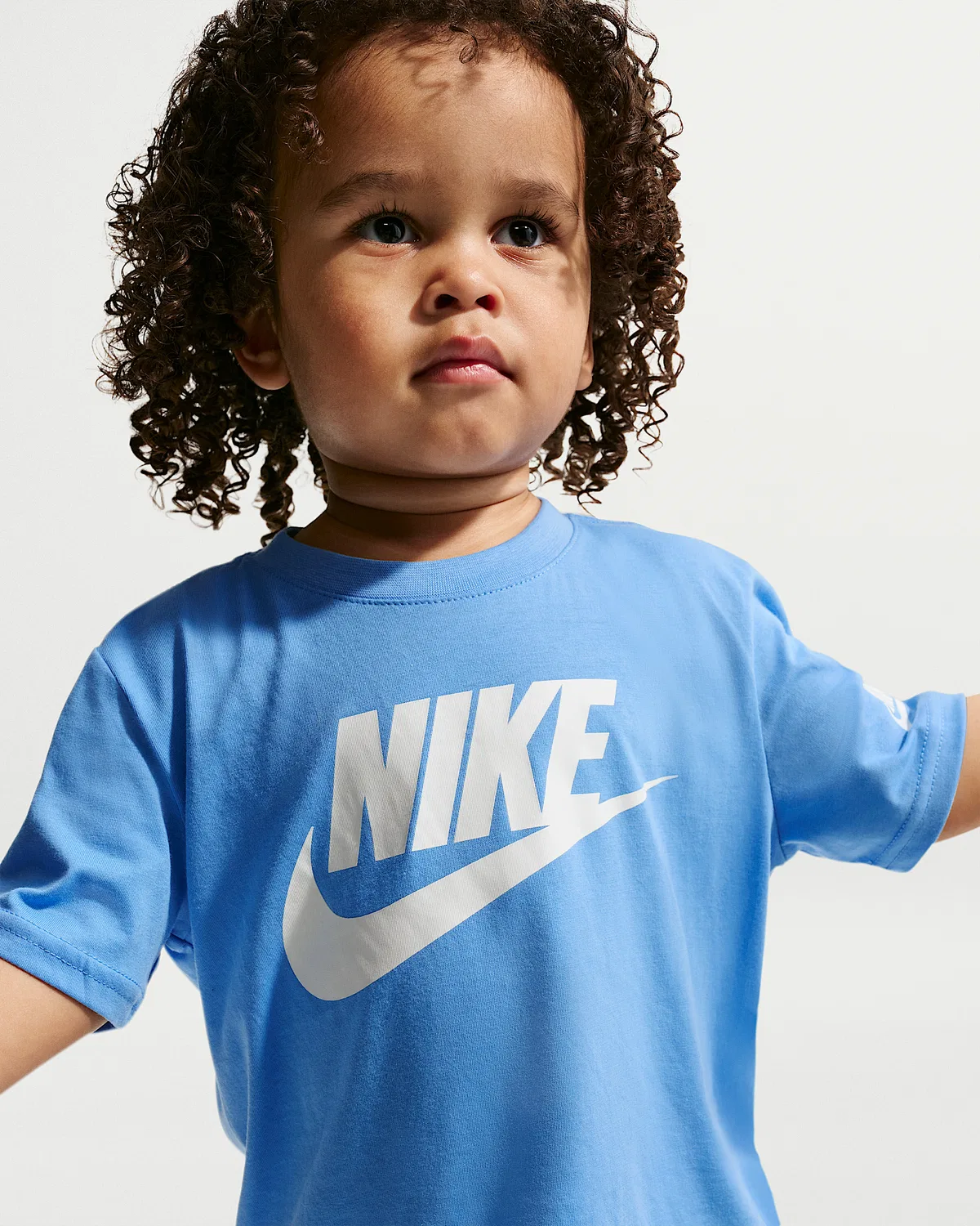 Детская футболка Nike Futura Evergreen, Blue — фото 3