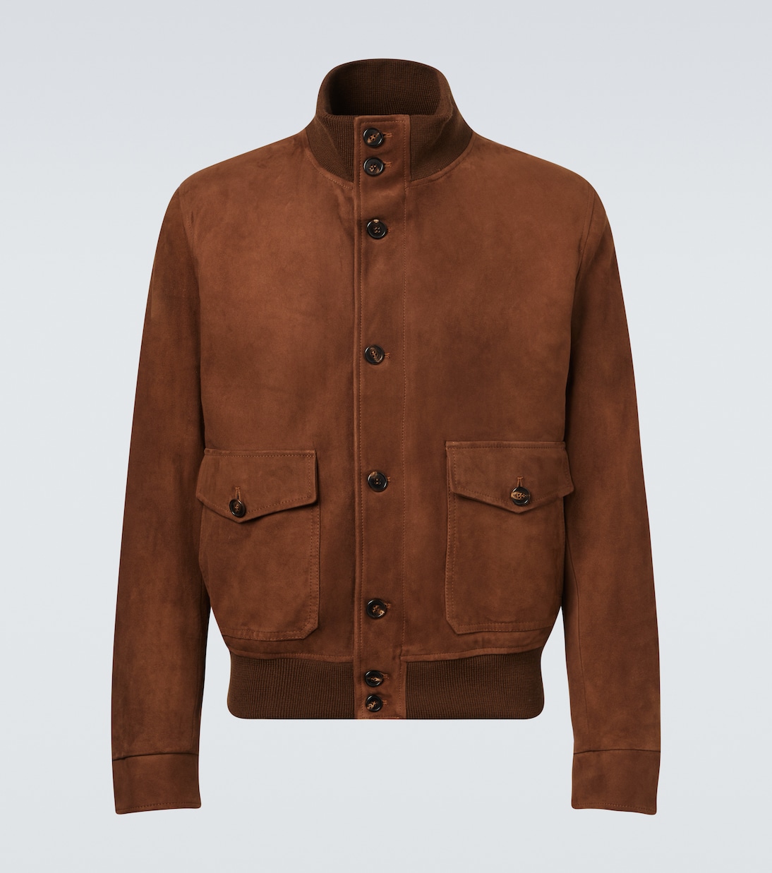 

Замшевая куртка-бомбер Slowear, Marrone Chiaro