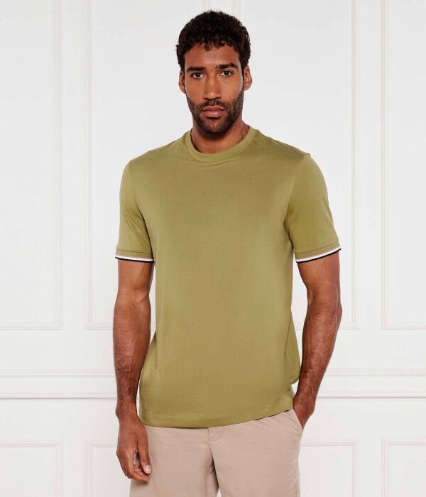 

Футболка Томпсон 04 Regular fit Boss, зеленый