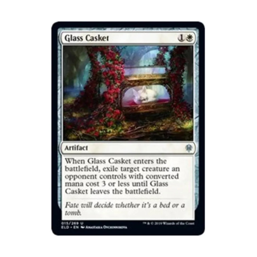 

CCG Стеклянная шкатулка (U), MTG - Throne of Eldraine