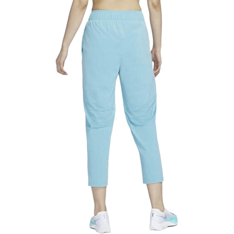Dri-FIT Fast Женские Полувысокие 7/8 Беговые Штаны 'Деним Бирюзовый' Nike, Джинсовый Сине-Зеленый — фото 4
