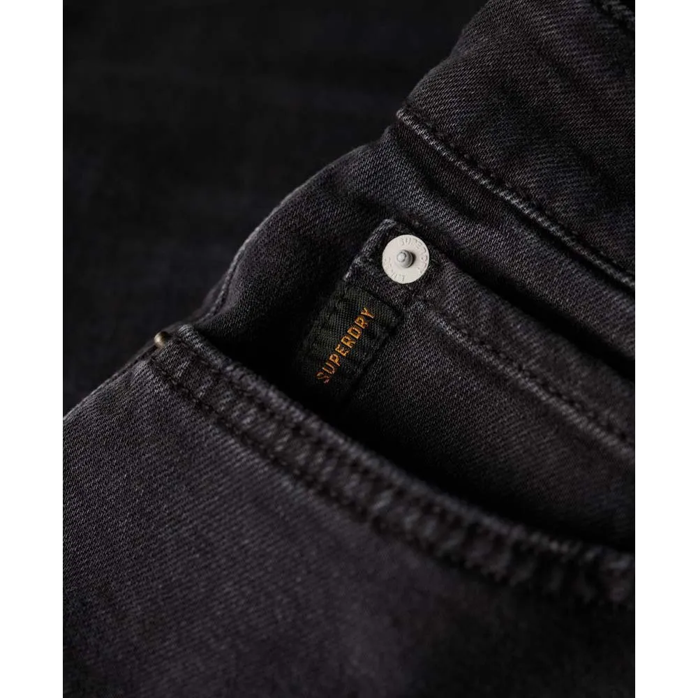 Джинсы Superdry Vintage Skinny Fit, черный — фото 2