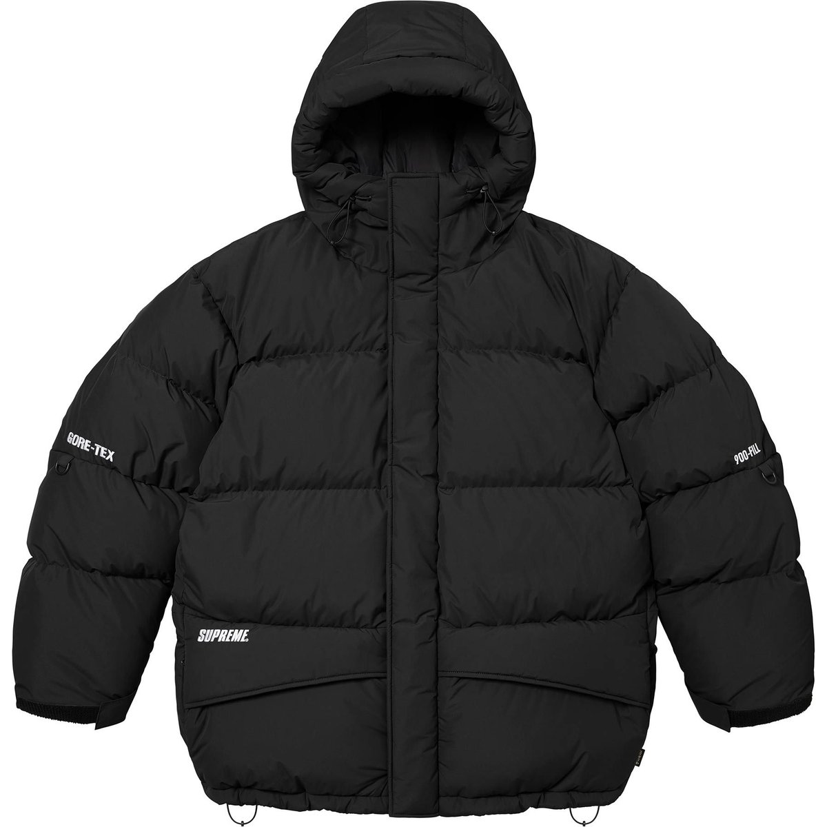 

Supreme Пуховая парка GORE TEX с наполнителем 900, Black