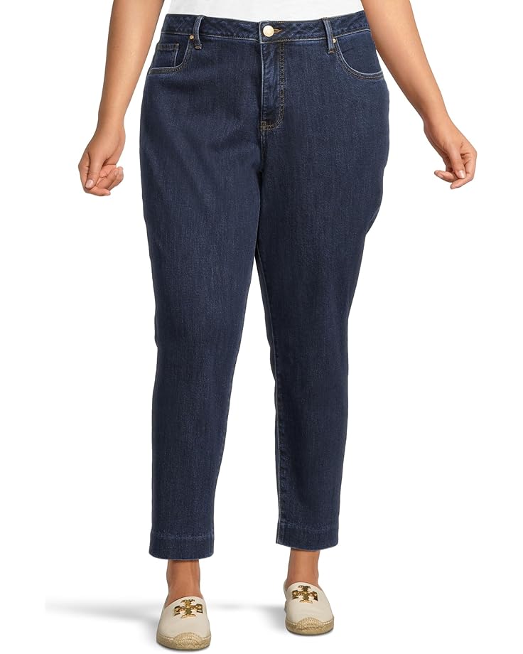 

Джинсы KUT from the Kloth Plus Size Reese High Rise Fab Ab Ankle Straight Blind Hem, цвет Harness W/Euro Base Wash