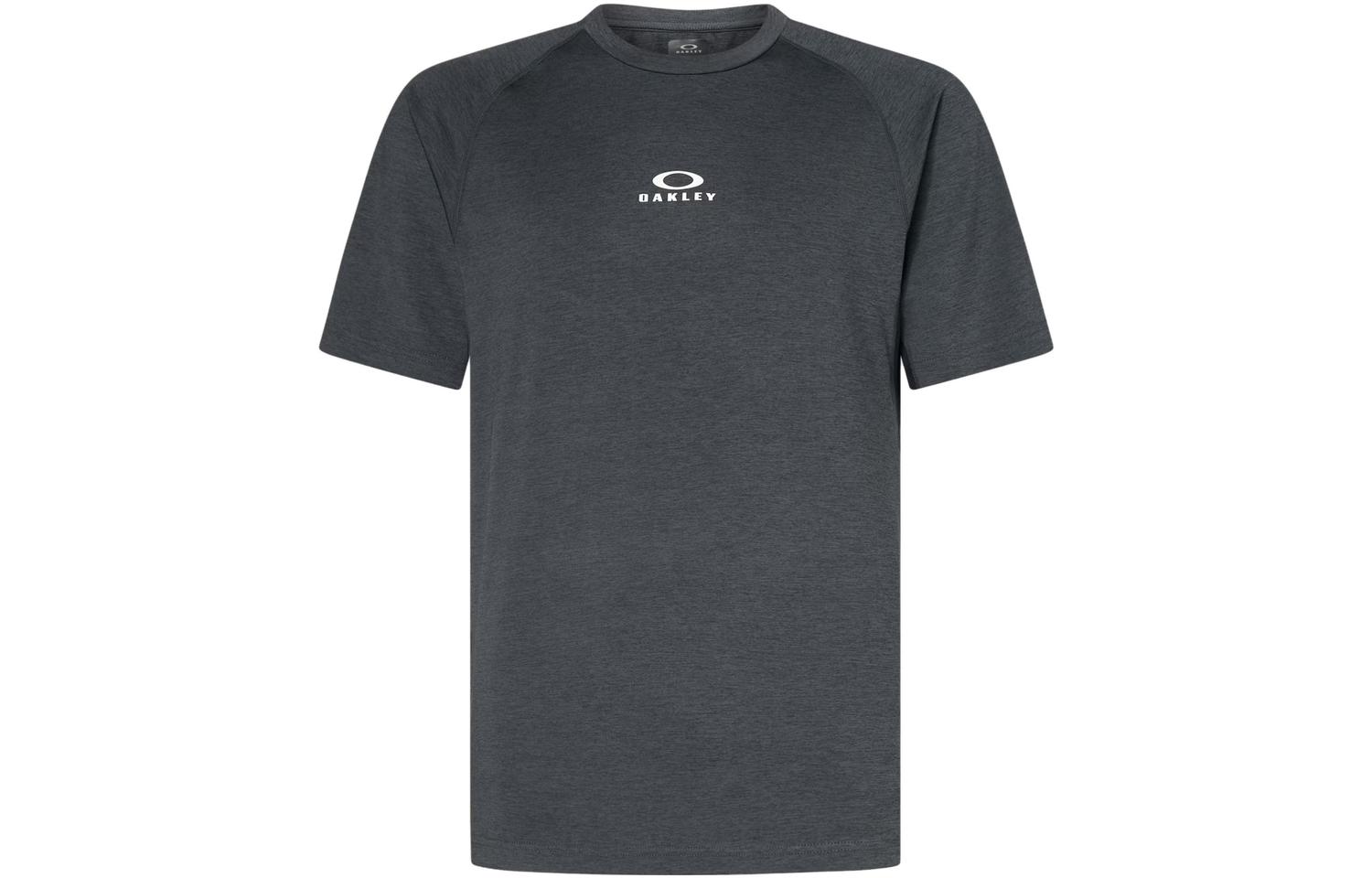 

Футболка мужская черно-серая Oakley