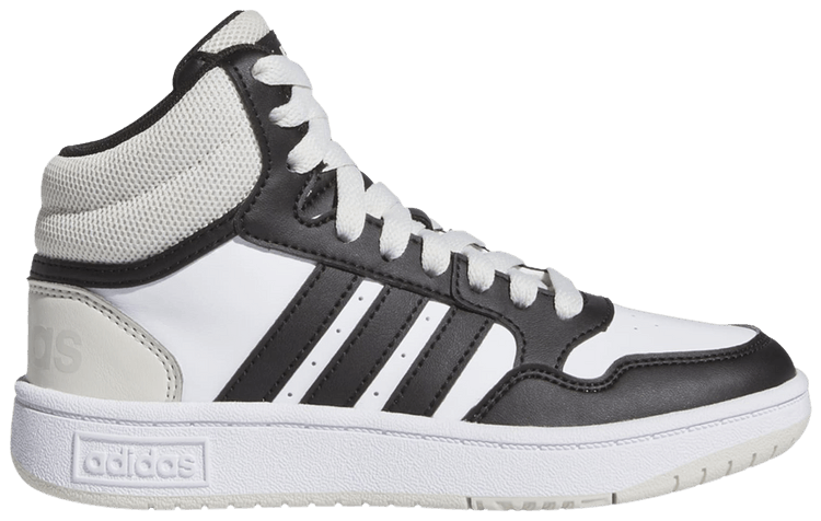 

Кроссовки adidas Hoops Mid K 'Orbit Grey Black White', белый