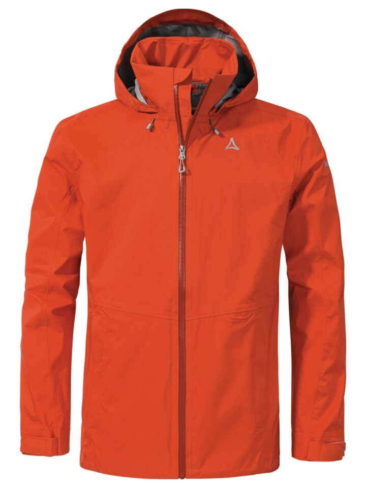 

Дождевик Schöffel Jacke 2.5L Jacket Aiplspitz M, цвет poinciana