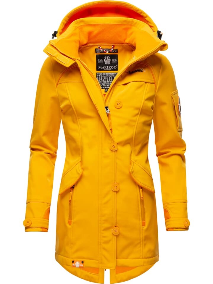 

Переходная куртка Marikoo, цвет amber yellow