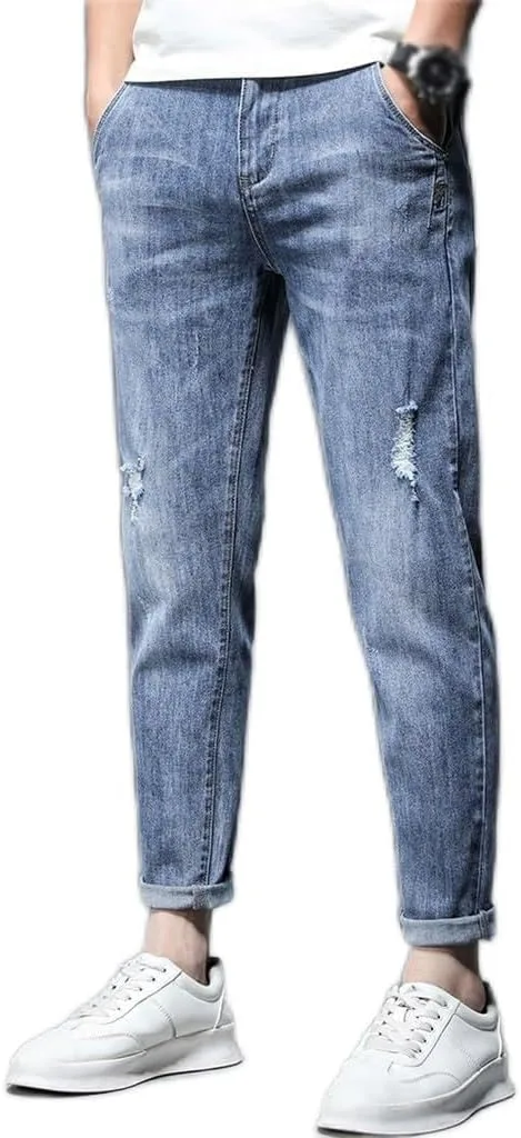 

Мужские джинсы Stretch Cotton Hole с заниженной посадкой SIDUFHAOPKLL