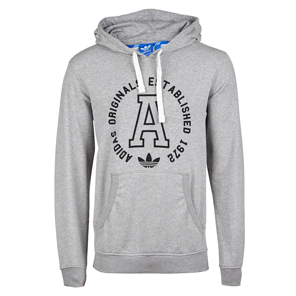 

Adidas Originals Мужская толстовка серого цвета