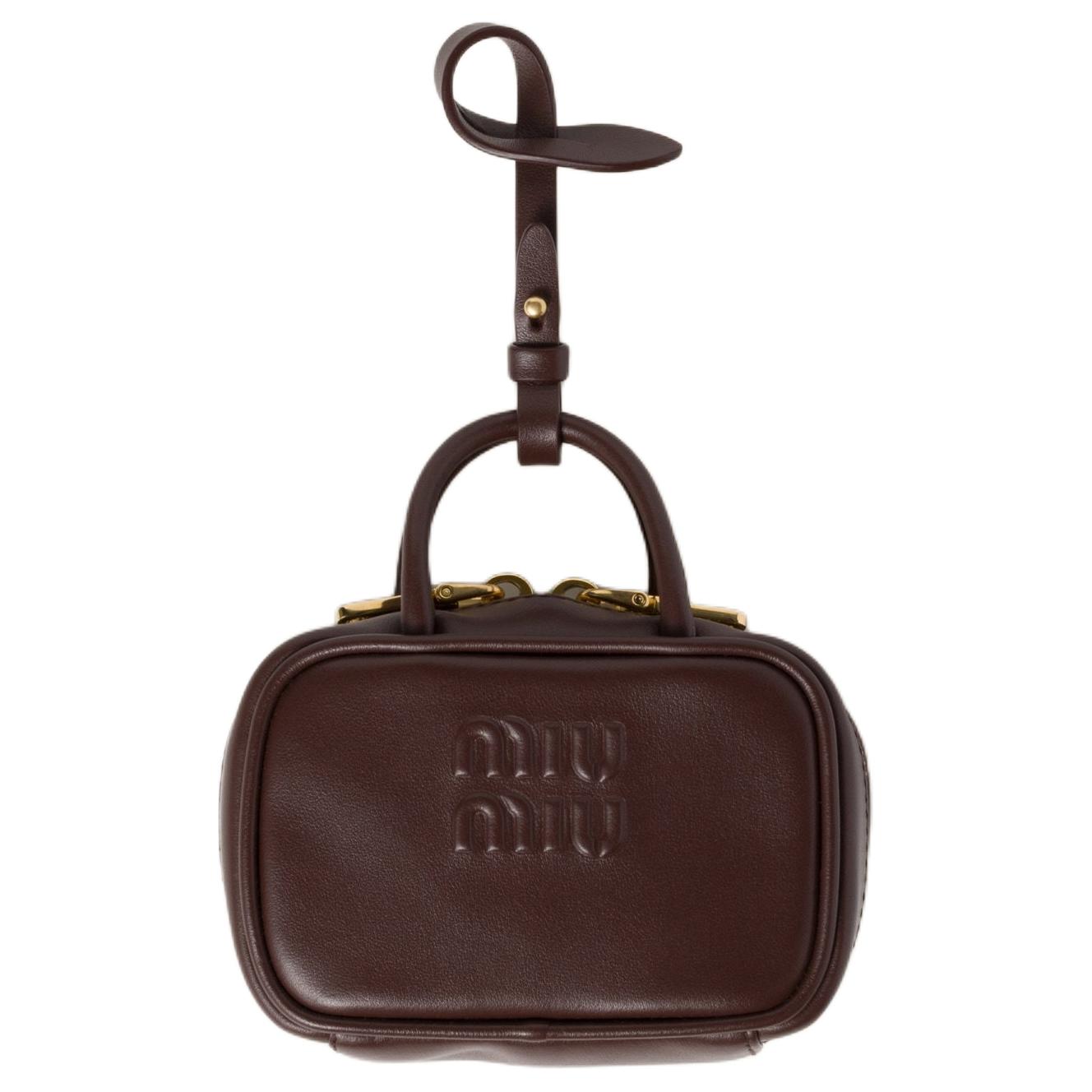 

MIU MIU Кожаный кулон унисекс Брайарвуд, Briarwood