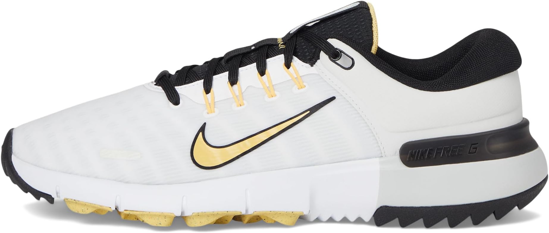 Кроссовки Nike Golf Next Nature, цвет White/Topaz Gold/Black/Pure Platinum — фото 4