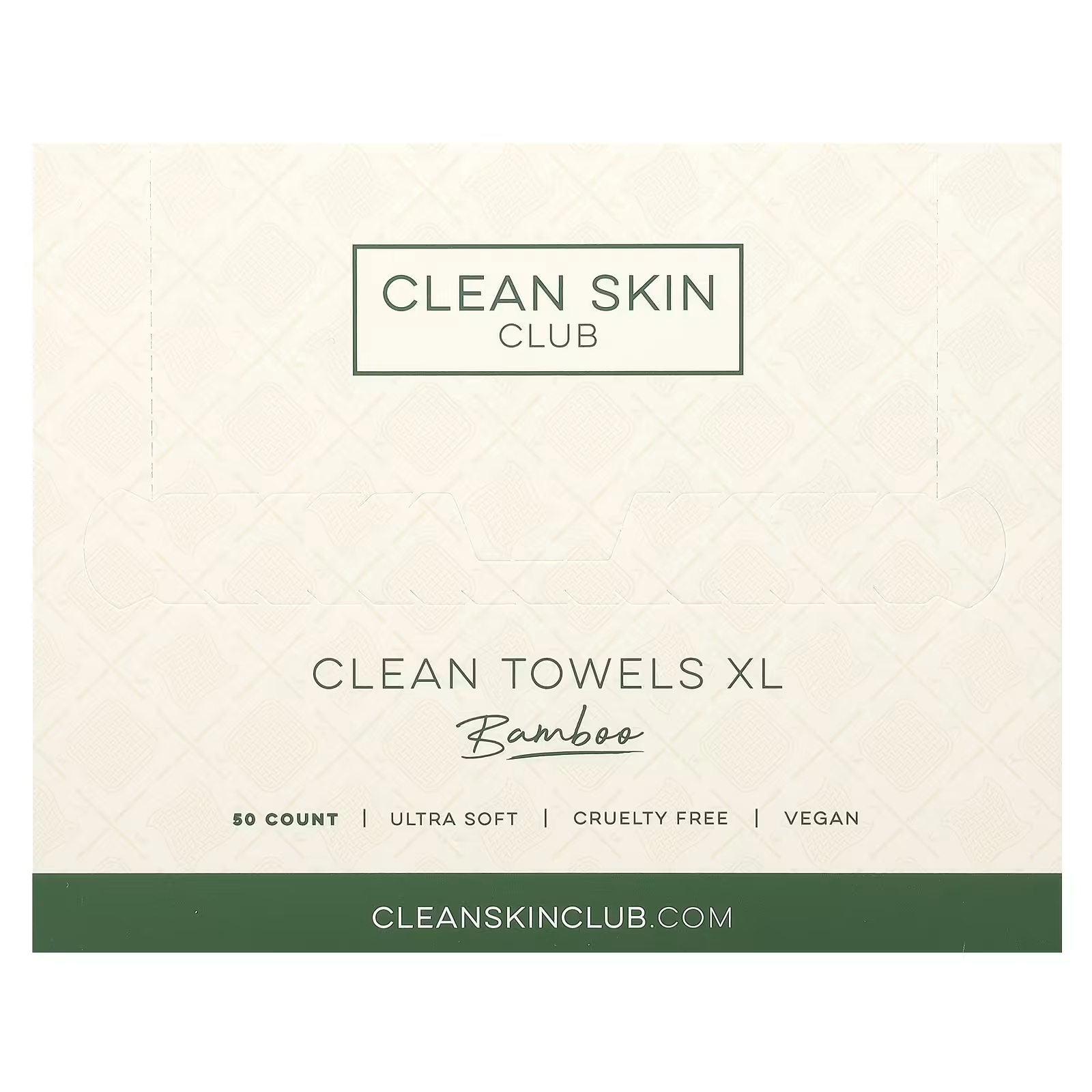 

Чистые полотенца Clean Skin Club XL одноразовые бамбуковые, 50 штук