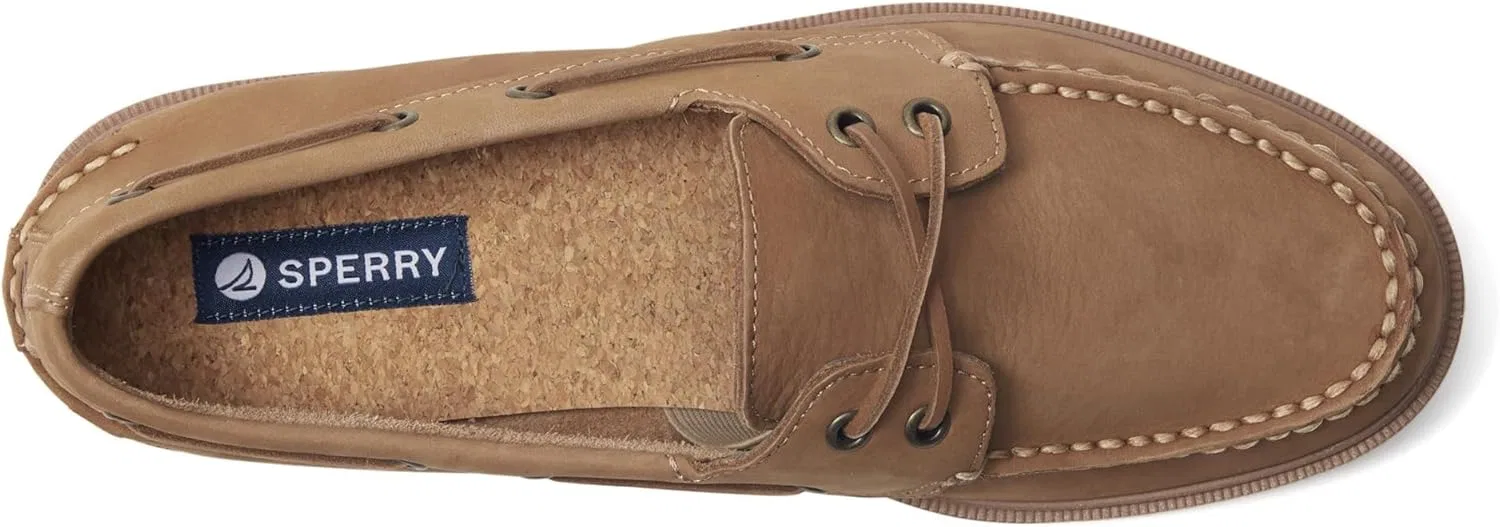 Мокасины мужские Sperry, Tan Nubuck — фото 3