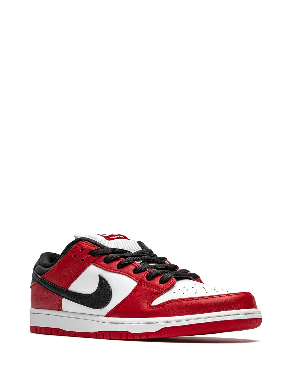 Кроссовки SB Dunk Low Pro Chicago Nike, красный — фото 2