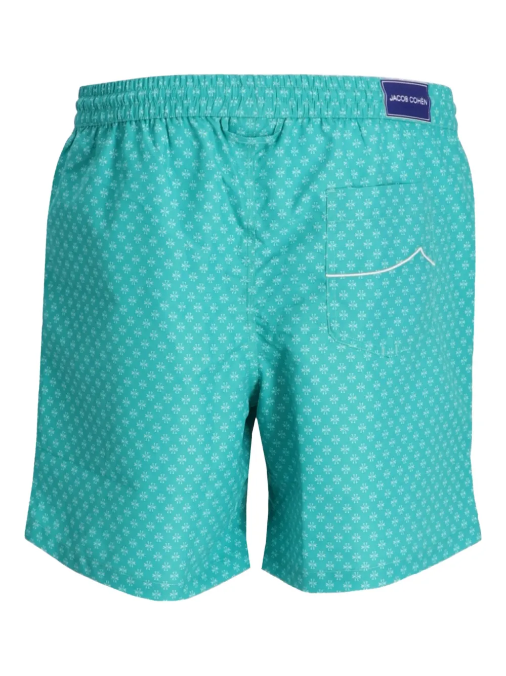 

Плавки-шорты с цветочным принтом JACOB COHEN, синий