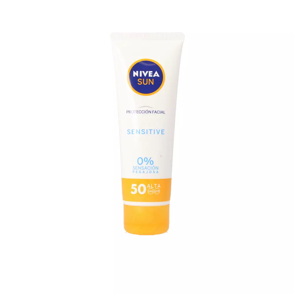 

Солнцезащитный крем Sun Facial Sensitive Spf50 Nivea, 50 мл