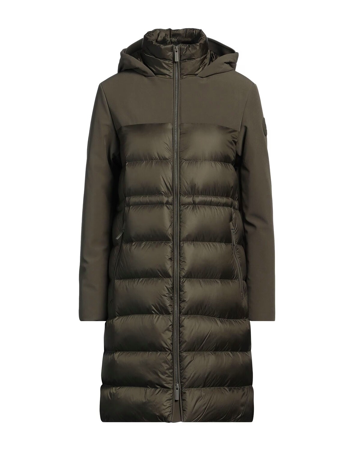 

Пуховик Woolrich, зеленый