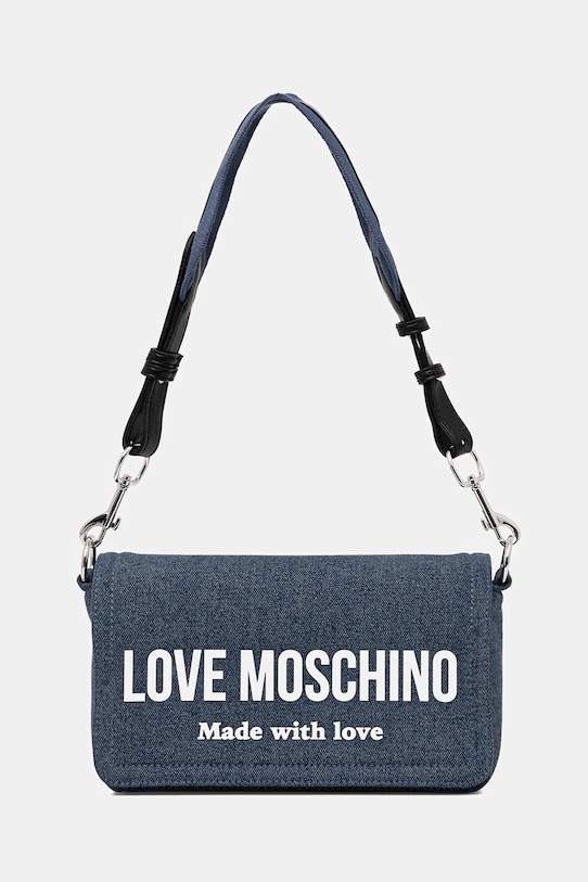 

Джинсовая сумка Love Moschino, темно-синий