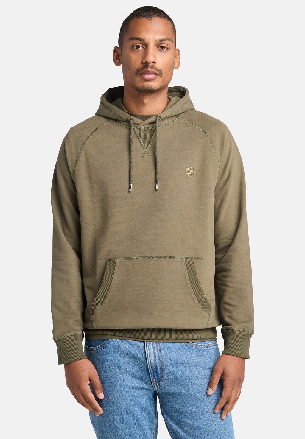 

Толстовка LOOPBACK con cappuccio Timberland, темно-зеленый