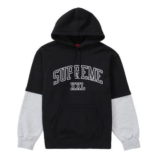

Худи Supreme SS20 Week 2 Hooded Sweatshirt Logo Sports Unisex Black, черный