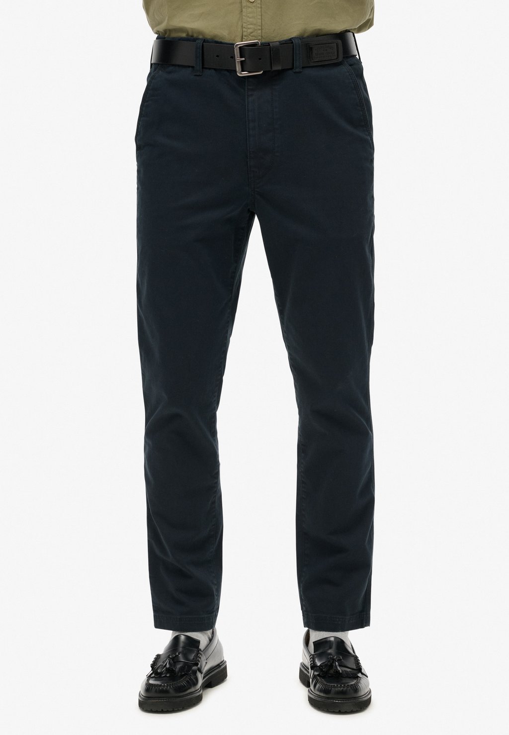 

Чиносы INTERNATIONAL Superdry, цвет Eclipse Navy