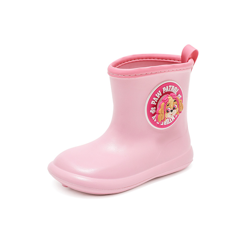 

Нескользящие водонепроницаемые дождевые туфли для детей PAW PATROL, розовый
