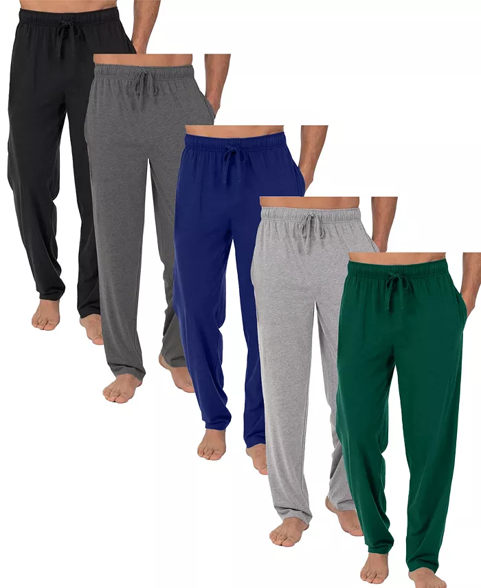

Мужские классические домашние брюки Modern Fit, 5 пар Galaxy By Harvic, мультиколор