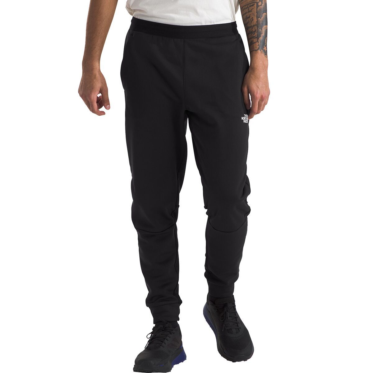 

Горные спортивные флисовые брюки The North Face, черный