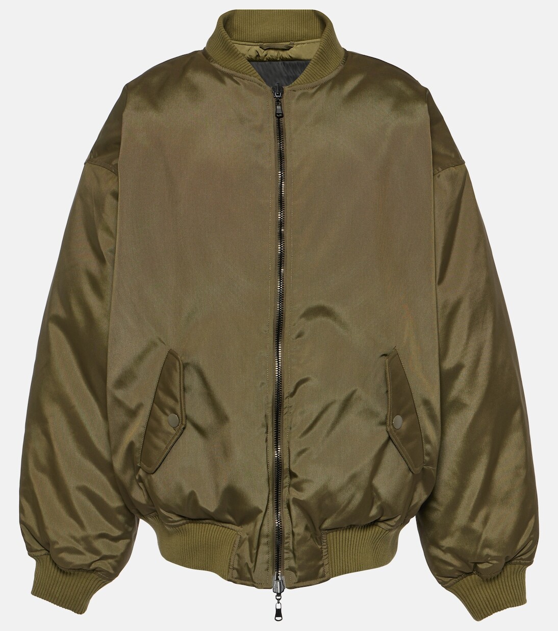 

Двусторонний пуховик-бомбер Wardrobe.Nyc, зеленый