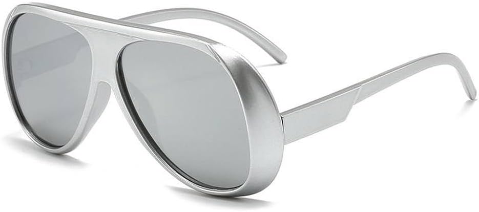 

Роскошные солнцезащитные очки большого размера для мужчин в стиле панк, модные очки больших размеров для женщин, популярные ретро-классические солнцезащитные очки TKKTLLT, Sliver Sliver