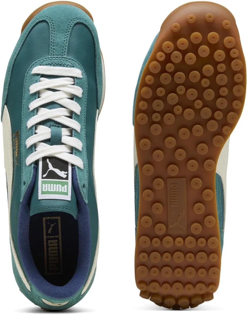 Кроссовки PUMA Easy Rider Vintage унисекс, белый/изумрудный — фото 3