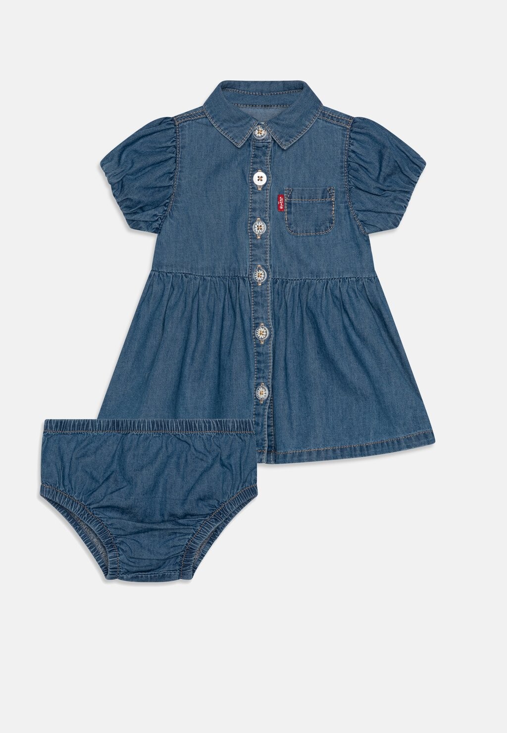 

Повседневное платье BUBBLE Levi's, цвет clean medium