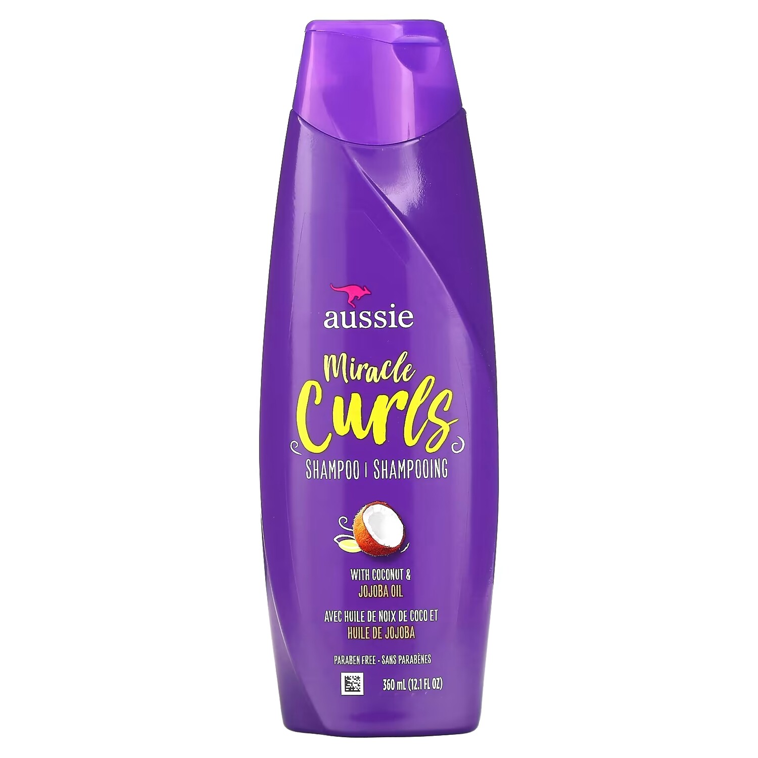 

Шампунь Aussie Miracle Curls с кокосом и маслом жожоба, 360 мл
