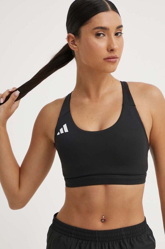 

Спортивный бюстгальтер Adizero Essentials adidas Performance, черный
