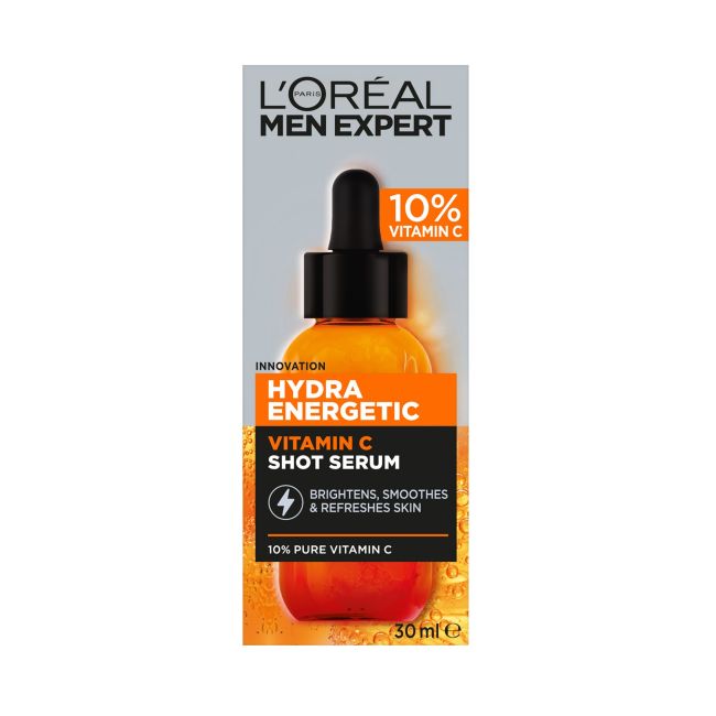 

Hydra energy сыворотка для лица с витамином С L'oreal Men Expert, 30 мл