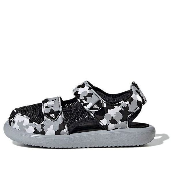 

Сандалии (PS) adidas Comfort Casual Sports Black Gray Sandals 'Black Gray', черный