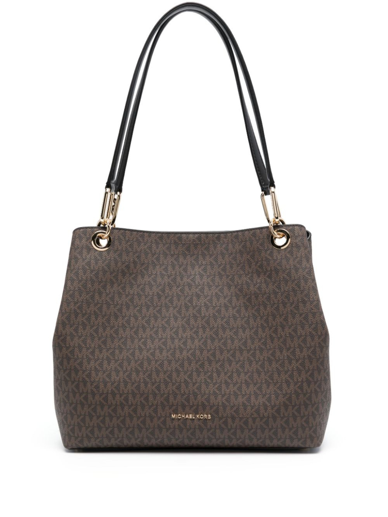 

Michael Kors сумка-тоут с монограммой, коричневый
