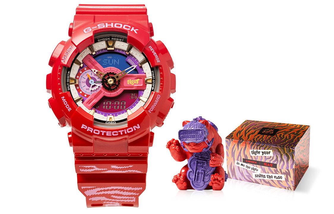 

Женские часы CASIO G-SHOCK, Красный
