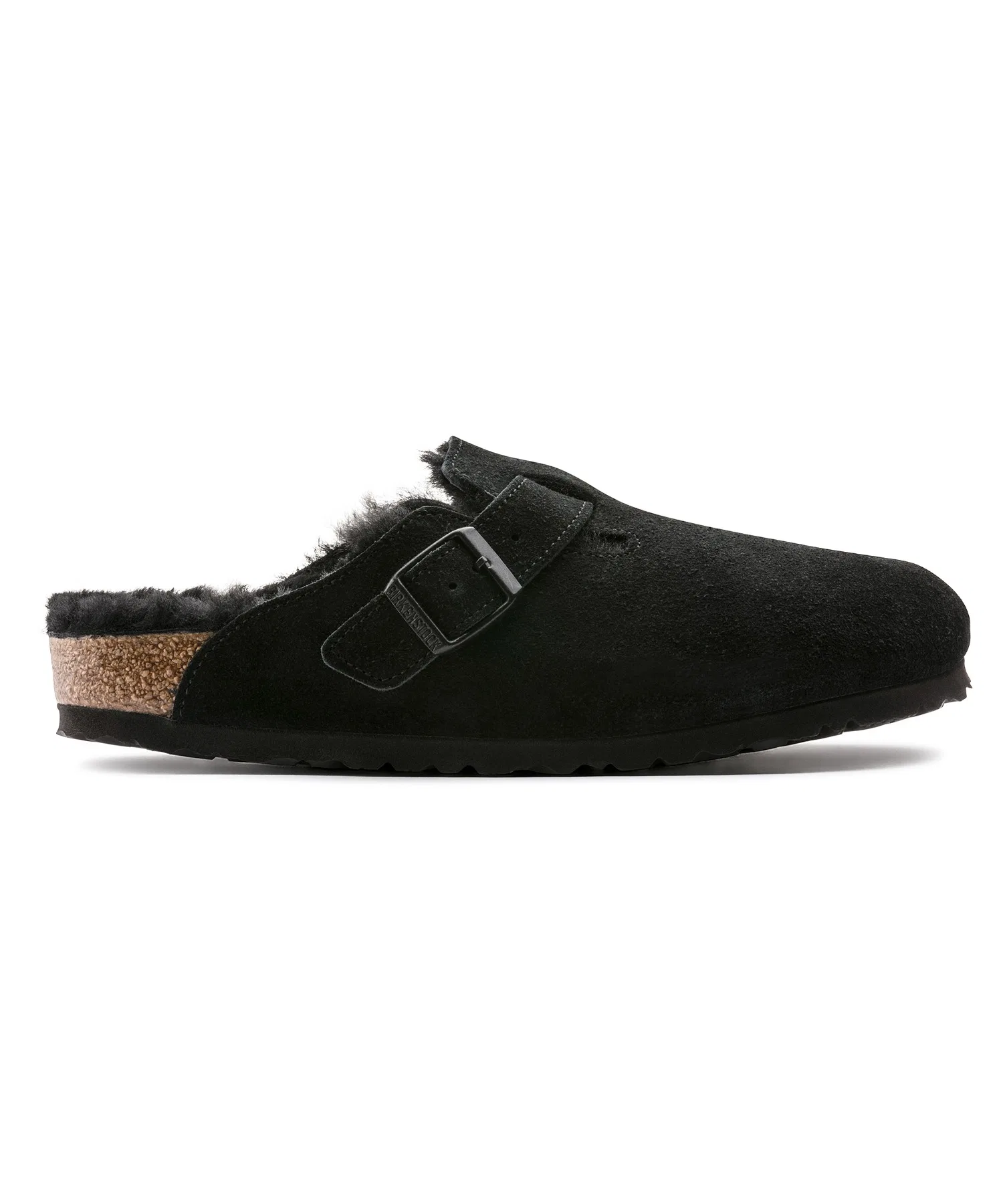 Унисекс сабо BIRKENSTOCK Boston Suede Shearling — фото 3